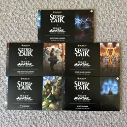 Sealed MTG Secret Lair Avatar State Rainbow Foil 5 Packs Bundle - Image 1