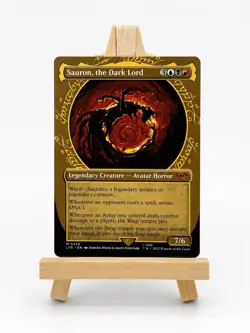 Sauron, the Dark Lord Showcase - Magic MTG - Lord of the Rings - Mythic - NM - Image 1