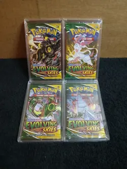 Pokemon TCG Sword & Shield: Evolving Skies Booster Packs Complete Art + Extras - Image 1