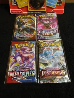 Pokemon TCG Sword & Shield: Evolving Skies Booster Packs Complete Art + Extras - Image 5