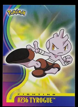 Pokemon Card - Topps Johto League Champions Non Foil Tyrogue #236 - Image 1