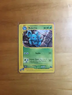 Nidorina 83/144 Skyridge Non-Holo Vintage 2003 Pokemon TCG Card NM - Image 1
