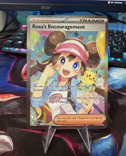 Rosa’s Encouragement SIR 123/088 - Pokemon Mega Evolution Perfect Order English - Image 1