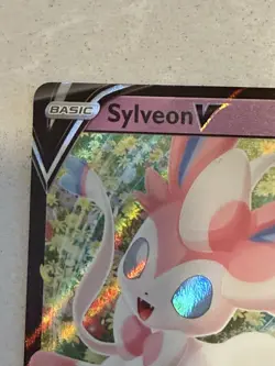 2022 Pokemon Sylveon V SWSH202 Black Star Promo Ultra Rare NM - Image 4