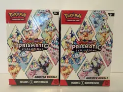 Pokemon TCG: Prismatic Evolutions Booster Bundle (Lot of 2) - Image 1
