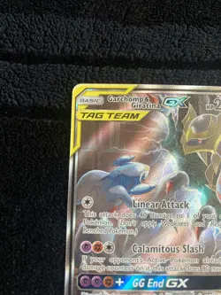Pokemon TCG - Garchomp and Giratina GX SM193 Black Star Promo - NM - Image 2