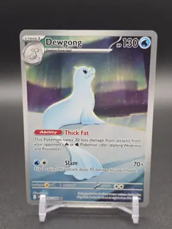 Dewgong 097/094 Illustration Rare Phantasmal Flames Pokemon Holo LP - Image 1