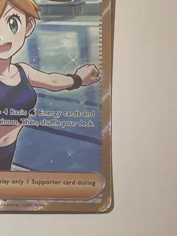 Pokemon Misty's Vitality 111/084 Pitch Black English Holo Full Art Ultra Rare - Image 4