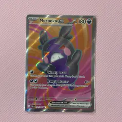 Pokemon Morpeko ex 102/084 Pitch Black Ultra Rare Full Art Holo (English) - Image 1