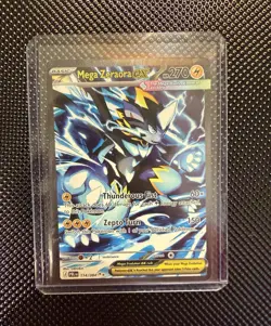 Mega Zeraora EX 114/084 Prismatic Evolutions Ultra Rare Full Art Holo - Image 1