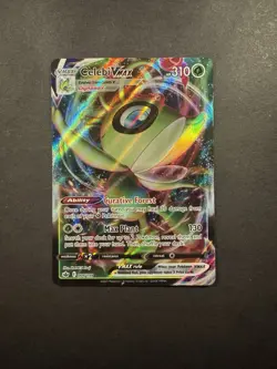 Celebi VMAX 8/198 Pokemon Chilling Reign Holo Ultra Rare Full Art NM - Image 1