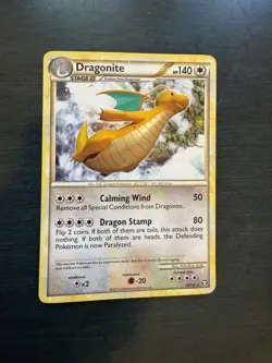 Pokemon TCG Dragonite Triumphant 18/102 Rare Non Holo - Image 1