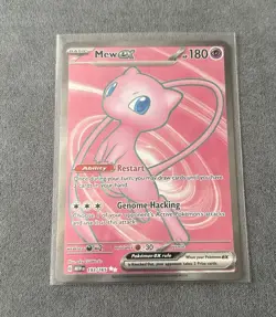 Pokemon TCG Mew ex 193/165 SV 151 Ultra Rare Full Art Holo EX 180 HP - Image 1