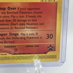 Rapidash #51 WOTC Black Star Promo Pokemon TCG 2002 MP Wizards of the Coast - Image 4