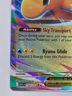 Mega Dragonite ex 152/217 Pokemon TCG Ascended Heroes Double Rare Holo NM - Image 5