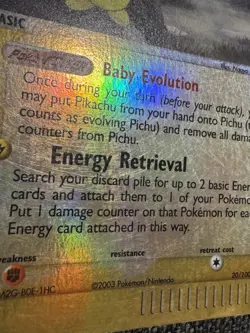 Pichu 20/100 Ex Sandstorm Reverse Holo Rare Lightly Played Pokemon TCG Card - Image 2