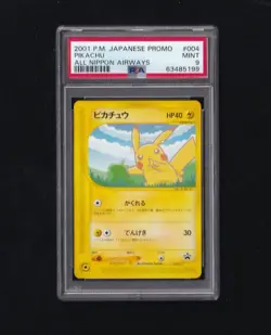 Pikachu ANA Promo Card 2001 PSA 9 Mint Japanese Pokemon - Image 3