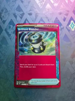 Brilliant Blender 164/191 ACE SPEC Rare Surging Sparks Pokemon Holo Near Mint - Image 1