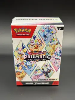Pokemon Scarlet & Violet Prismatic Evolutions Booster Bundle Box - Image 1