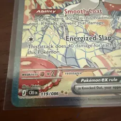 The Pokemon Company Cinccino ex 119/086 Temporal Forces UR Full Art Holo 240HP - Image 3