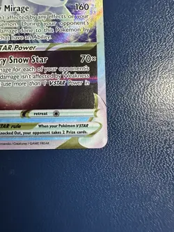 Alolan Vulpix VSTAR 034/195 Holo - Pokemon Silver Tempest NM - Image 4