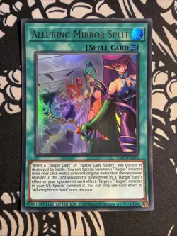 Yu-Gi-Oh! Alluring Mirror Split Ultra Rare LART-EN028 English - Image 1