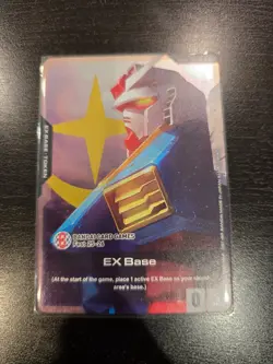 (English) EX Base EXBP-005 Gundam TCG Bandai Card Games Fest 25-26 Stamped - Image 2