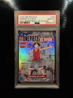 One Piece Monkey.D.Luffy US Voyage Promo PSA 10 Sequential - Image 3