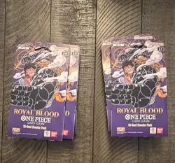 One Piece OP-10 Royal Blood EN 12 Blister Sleeved Pack (LOT 10) - Image 1