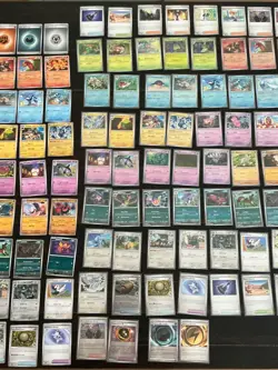 Pokemon Pitch Black Master Base Set 100% Complete 166 Cards (C, UC, RH, H &EX) - Image 3
