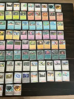 Pokemon Pitch Black Master Base Set 100% Complete 166 Cards (C, UC, RH, H &EX) - Image 4