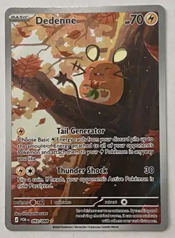 Pokemon TCG Dedenne 093/088 Illustration Rare Card Mega Evolution Perfect Order - Image 1