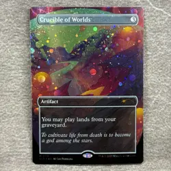 Crucible of Worlds Secret Lair SLD #2110 Galaxy Foil NM MTG Magic Card - Image 1