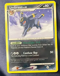 Umbreon 32/100 Majestic Dawn Regular Rare Pokemon Card - Image 1