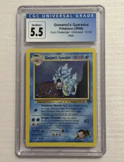 3 Card Bundle - Giovanni Nidoking & Gyarados + Blaine Moltres - Image 3