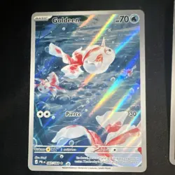Pokemon TCG Pitch Black Illustration Rare Holo 4-Card Lot Goldeen Slowbro + More - Image 2