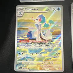 Pokemon TCG Pitch Black Illustration Rare Holo 4-Card Lot Goldeen Slowbro + More - Image 4