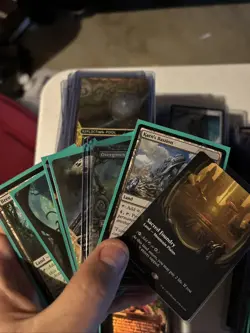 Magic: the Gathering Lot secret lair. Cyclonic rifts Foil, ancient copper dragon - Image 5