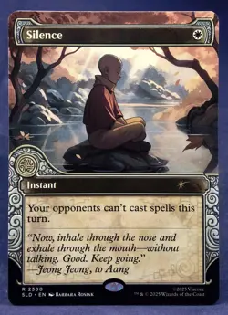 Silence (2300) Avatar Secret Lair Drop SLD MTG - NM - Image 1