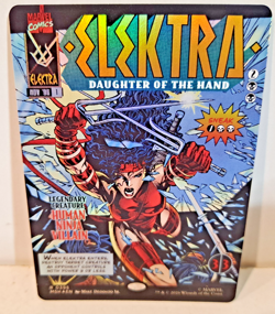 Elektra Daughter of the Hand Marvel Magic the Gathering Comic Full Art NM Foil - Image 1
