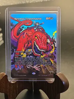 Ravenous Tyrannosaurus (Borderless) Marvel Universe Eternal-Legal MTG Foil NM - Image 3