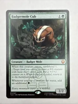 Badgermole Cub Avatar: The Last Airbender Regular Pack Fresh NM - Image 1