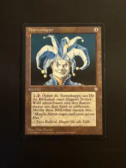 Jester's Cap FBB German LP MTG Magic the Gathering - Image 1