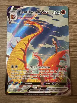 Centiskorch VMAX TG15/TG30 Ultra Rare Holo Lost Origin Pokemon TCG - Image 1