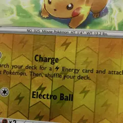 Pokemon TCG Pikachu 065/202 Sword & Shield 2020 Reverse Holo Common 60 HP - Image 3