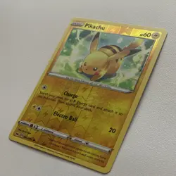 Pokemon TCG Pikachu 065/202 Sword & Shield 2020 Reverse Holo Common 60 HP - Image 5