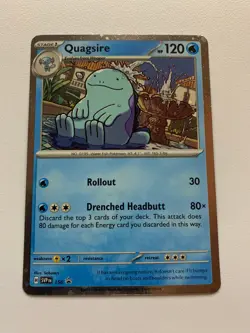 Quagsire Scarlet Violet Promo Holo 156 Pokemon TCG - Image 1