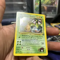 Pokemon Card Erika's Venusaur 4/132 Rare Holo Gym Challenge WOTC - Image 2