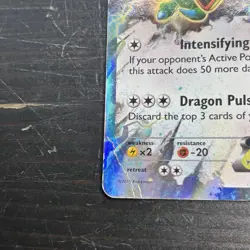 Pokemon Rayquaza EX Holo Ultra Rare 75/108 Roaring Skies HP - Image 2