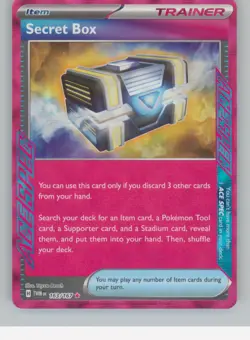 Secret Box 163/167 ACE SPEC Rare Twilight Masquerade Pokemon Holo NM - Image 1